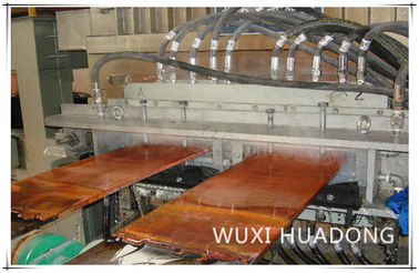 Οριζόντια μηχανή συνεχών ρίψεων εργοστασίων εγκαταστάσεων για την παραγωγή λουρίδων χαλκού